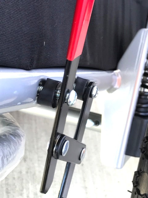 Booyah Strollers Manual Hand Break.