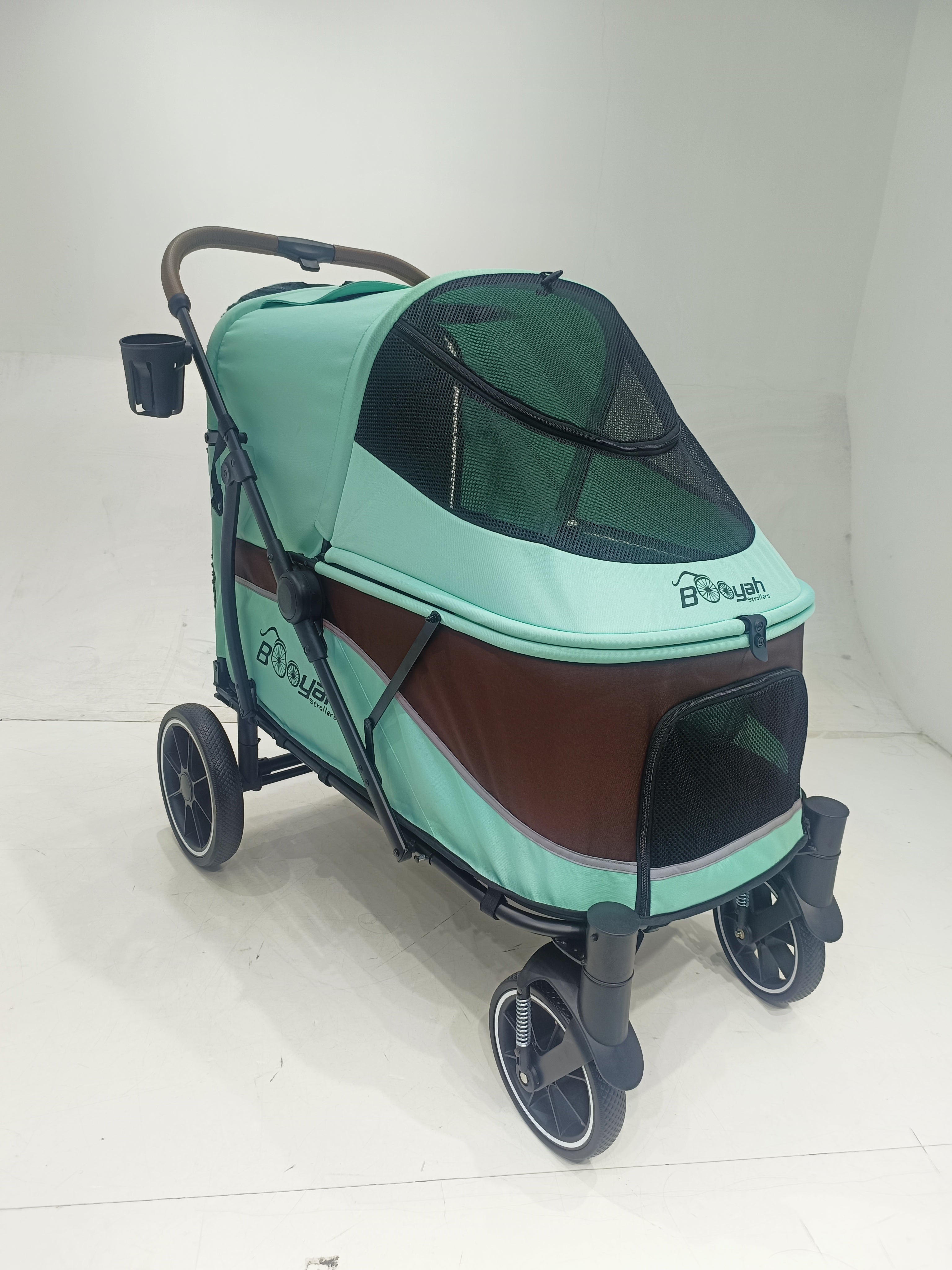 Large Pet Dog Stroller with walk up ramp and suspension - COMING SOON.