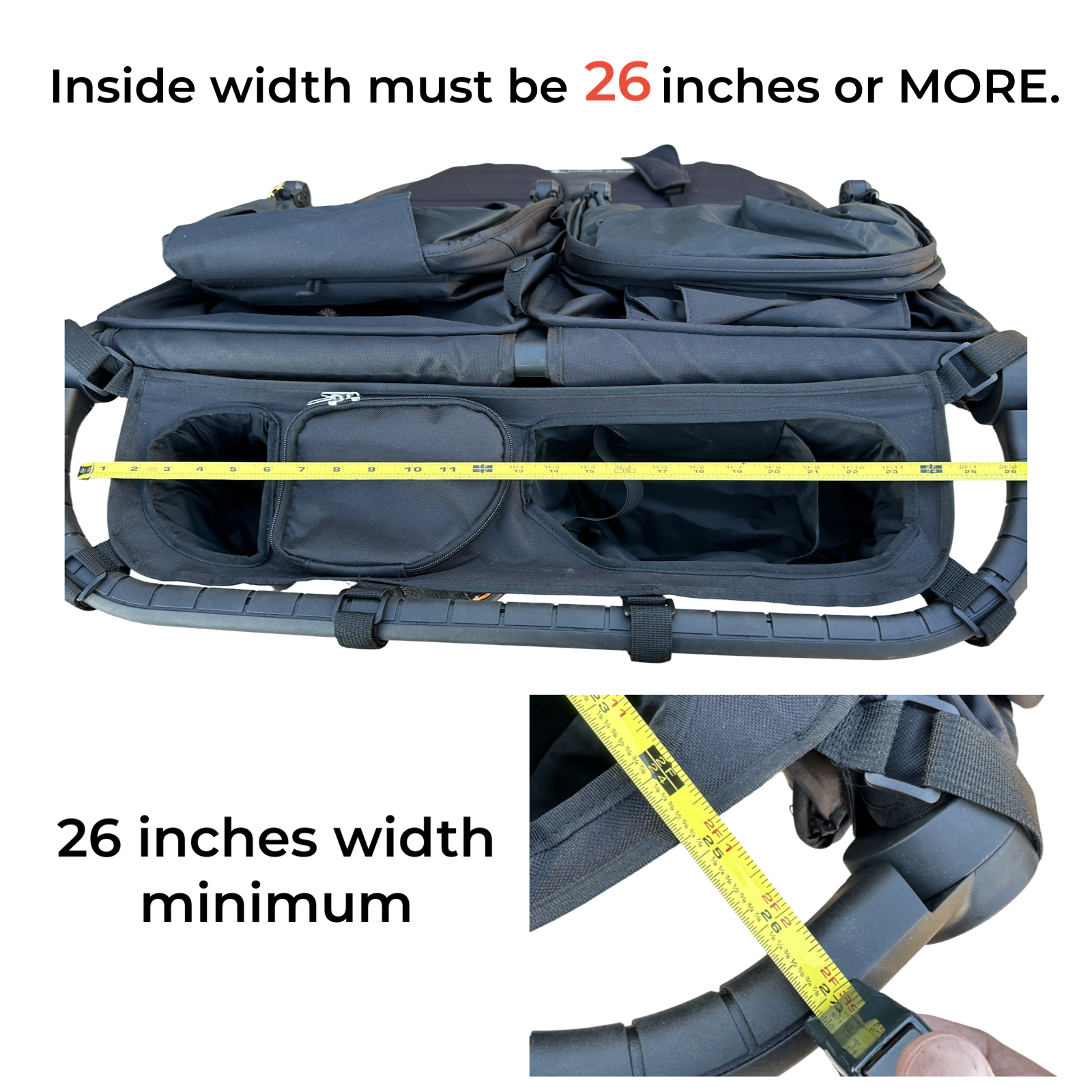 Organizer Passeggino Doppio - 8 Tasche Con 2 Frigoriferi - Compatibile Organizer Passeggino Doppio - 8 Tasche Con 2 Frigoriferi - Compatibile
