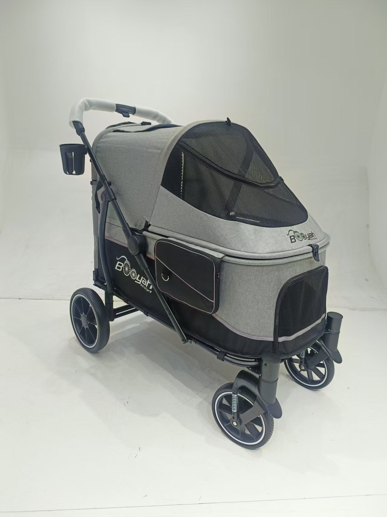 Large Pet Dog Stroller with walk up ramp and suspension - COMING SOON.