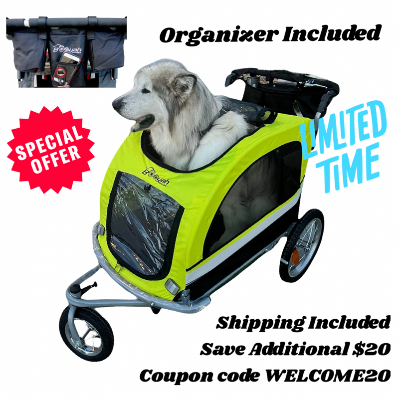 Booyah dog bike trailer sale