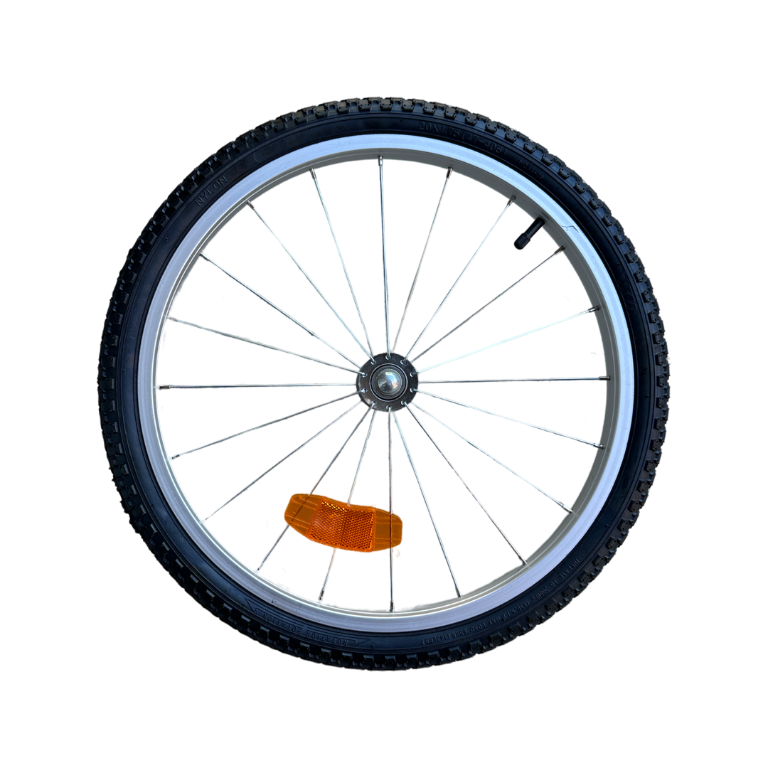 20 inch rear wheel for our Booyah Child, Large and Cargo Stroller.