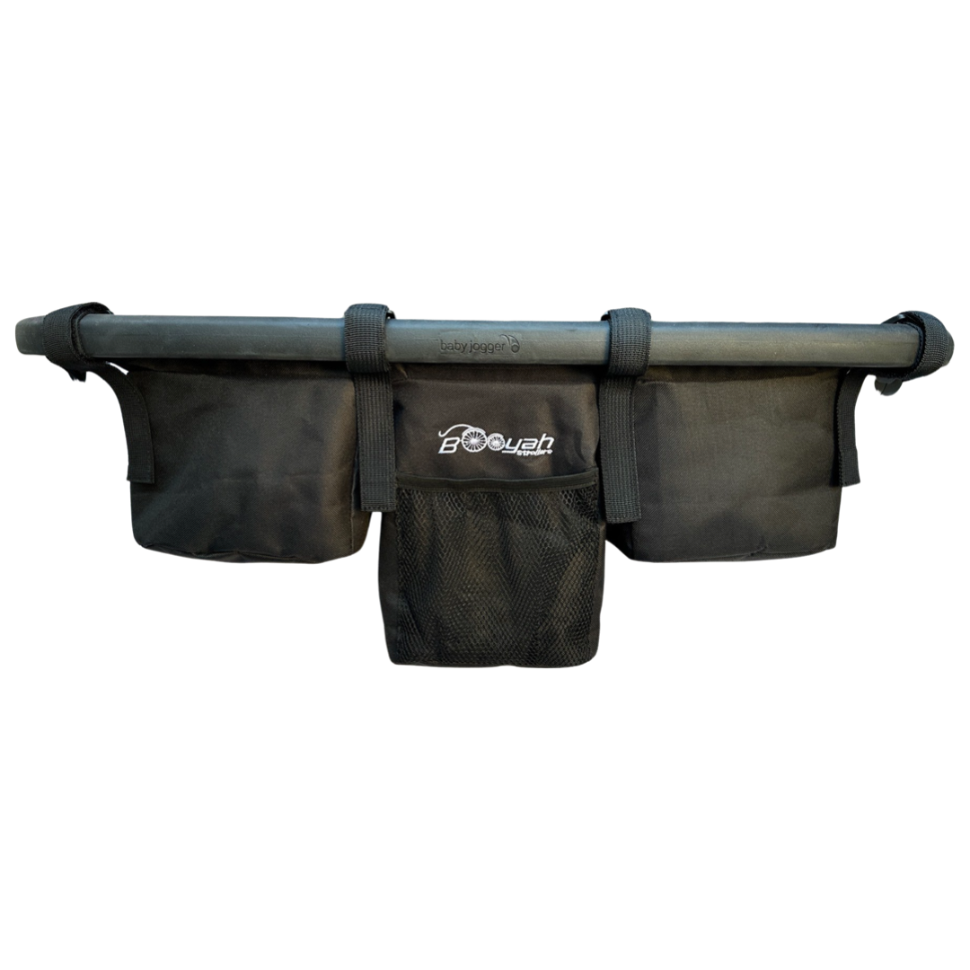 Double Stroller Organizer for Bob DUALLIE and Baby Jogger City Mini GT