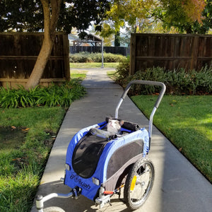 Booyah Small Pet Stroller and Trailer - OPEN BOX RETURNS.