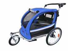 Booyah Baby Bike Trailer and Stroller II – Blue