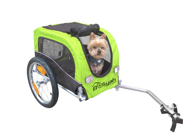 Booyah Small Pet Trailer - Fluorescent Green.