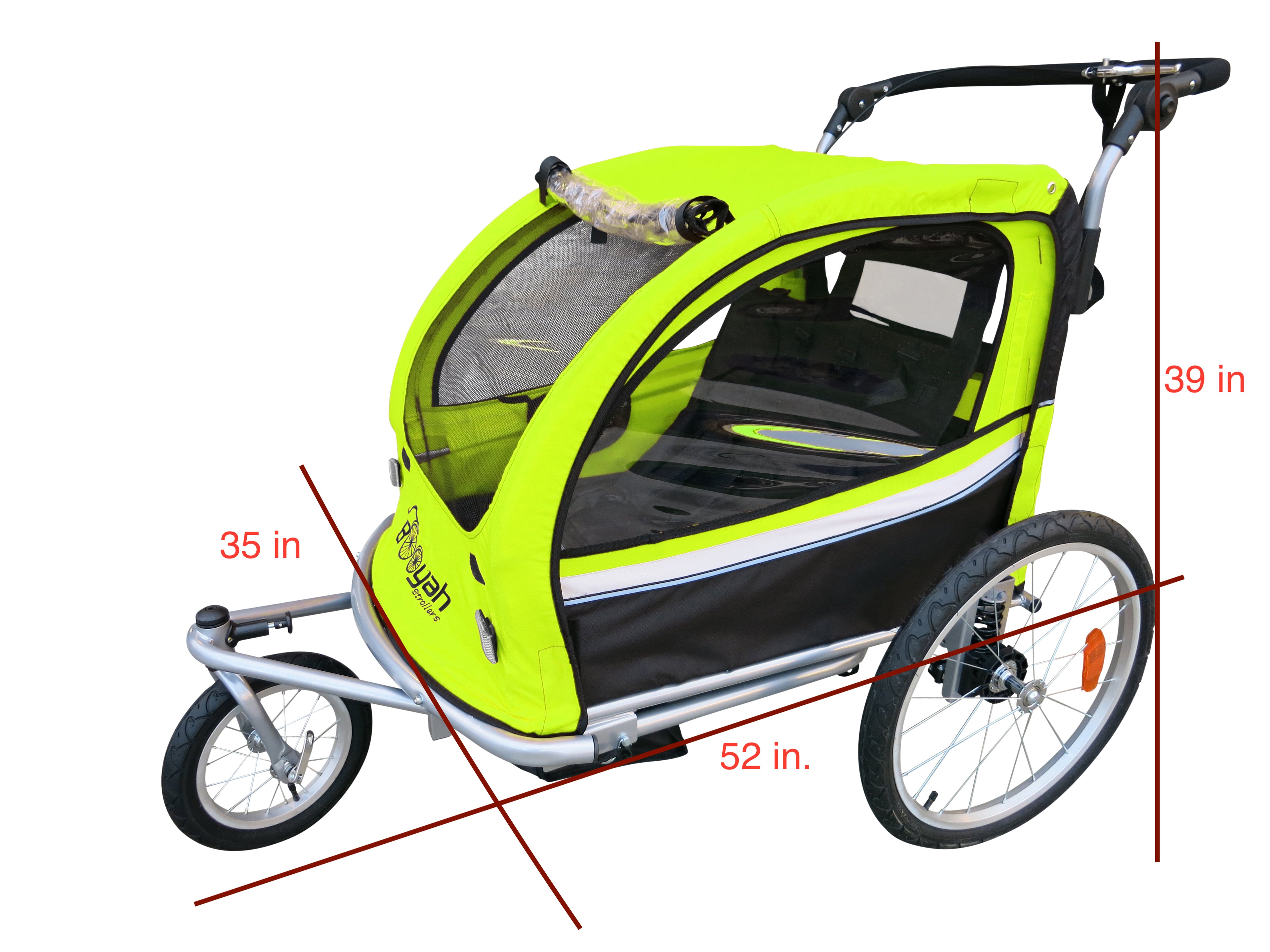 Stroller Cover for Child and Large Pet Stroller