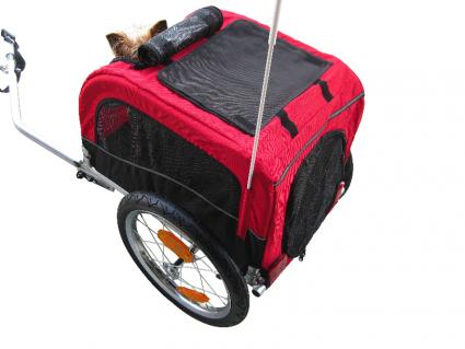 Booyah Small Pet Trailer - Fluorescent Green.
